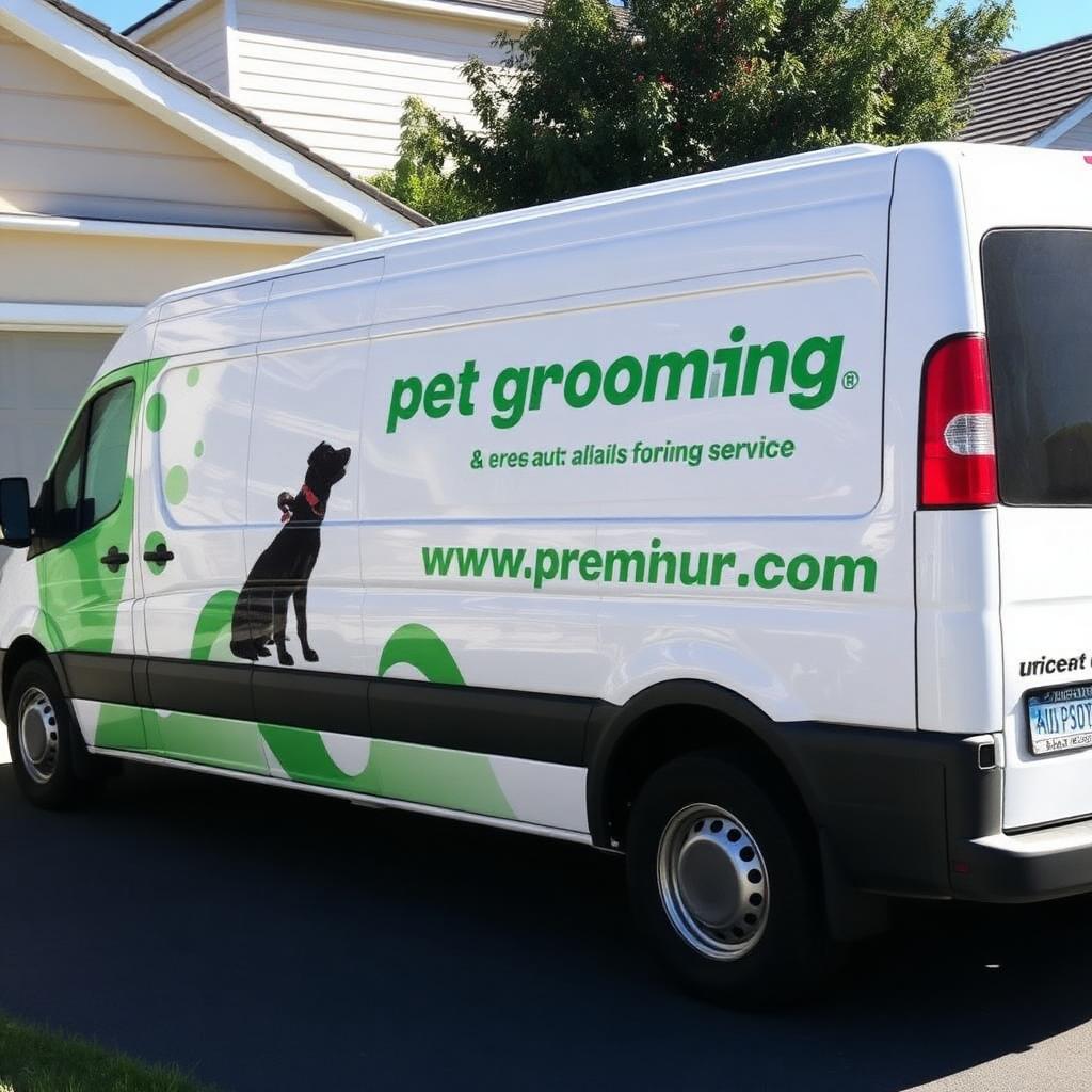 Pawa mobile grooming van